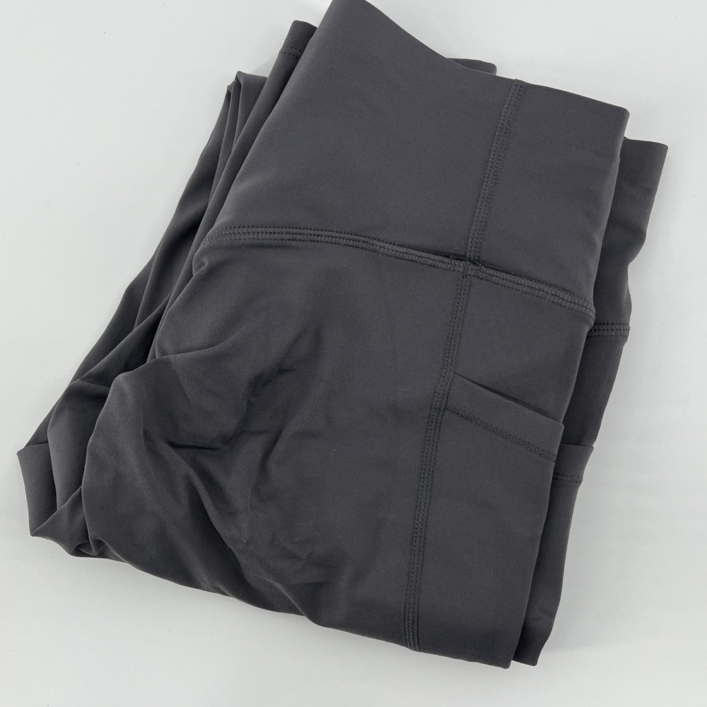 Halara UltraSculpt High Waisted Tummy Control Ruched Leggings Gray Small NWT
